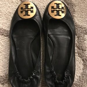 Black Tory Burch flats size 7
